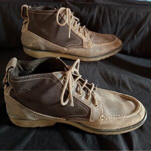 Timberland Mens 11 Brown Suede Moc Toe Chukka Boots 5543A Lace Up Casual